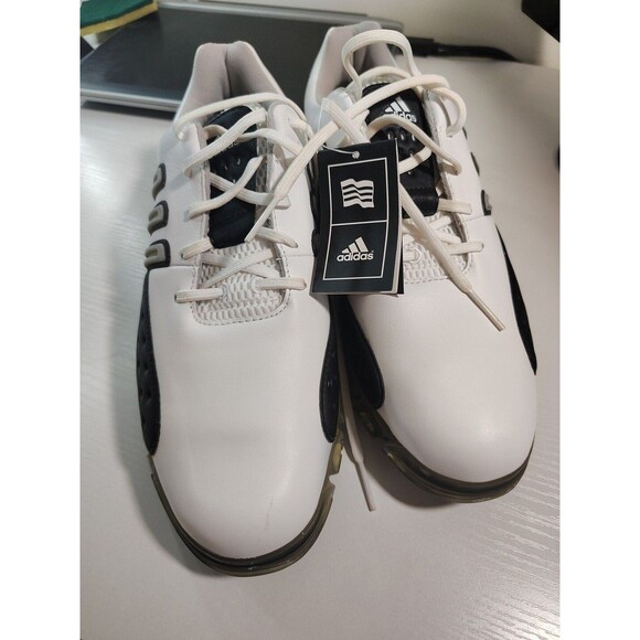 NEW ADIDAS POWERBAND WD GOLF SHOE SIZE 9 Read Description! main image 4